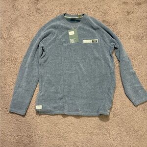 L.L. Bean Dark Pine Sherpa Crew